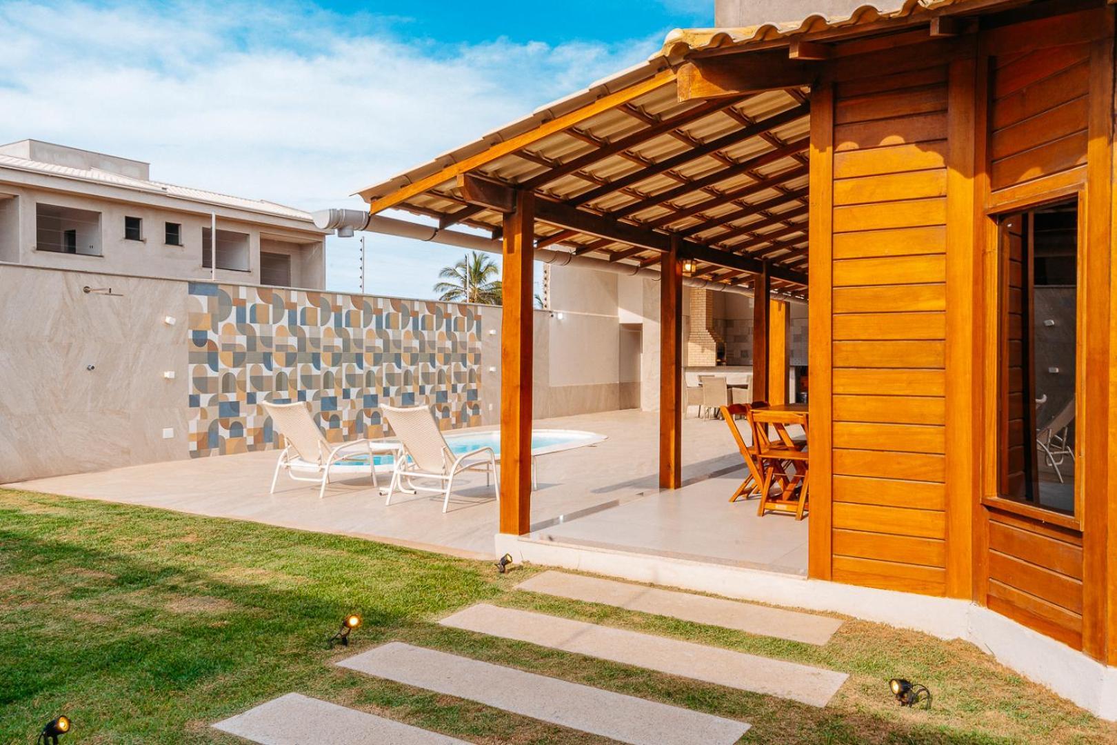 Casadecastelhanos, Quadra Do Mar De Castelhanos, 4 Suites Com Ar, Churrasqueira, Piscina, Hidromassagem, Cozinha Integrada Gourmet Ideal Para Familia E Amigos أنشيتا المظهر الخارجي الصورة